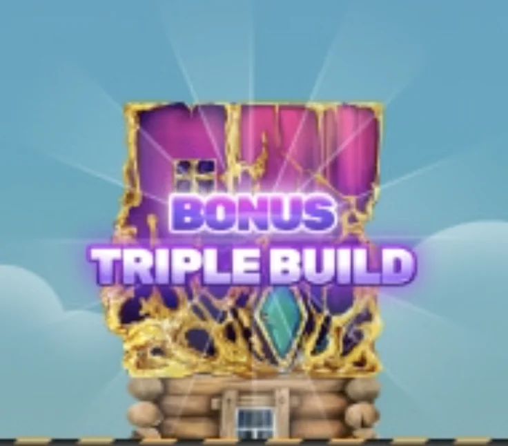 Tower Rush game Triple Build bonus - three floors at once
